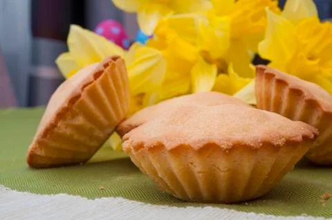 Traditional Easter pastry Stock Photos