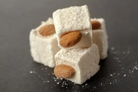 Traditional eastern desserts on the table Stock Photos
