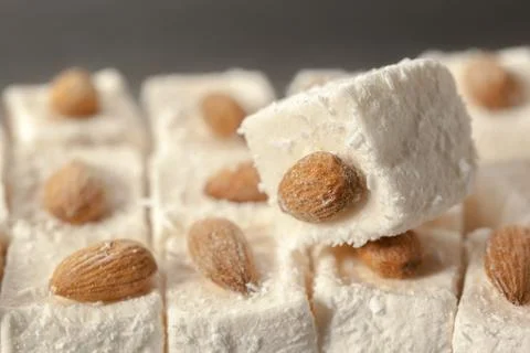 Traditional eastern desserts on the table Stock Photos
