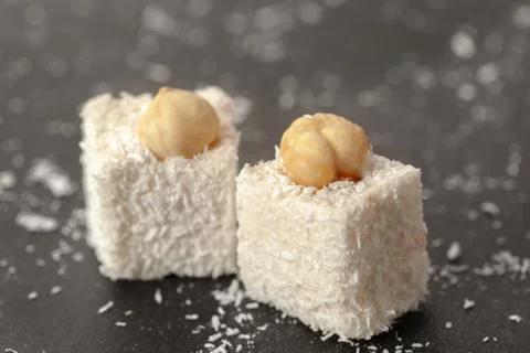 Traditional eastern desserts on the table Stock Photos