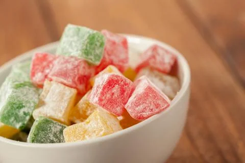 Traditional eastern desserts on the table Stock Photos