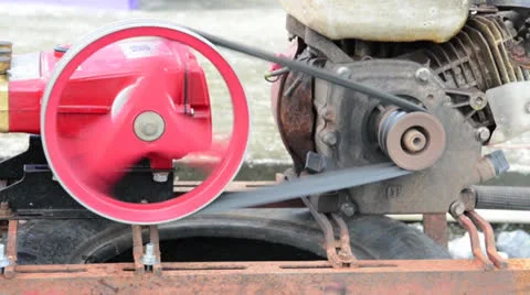 Traditional engine Stock Footage 26321534