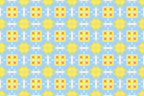 Traditional ethnic geometric patterns design for background, carpet Stock Illustration