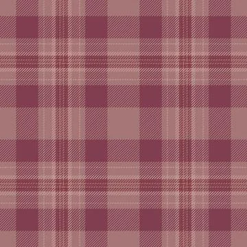 Traditional fabric design built on a classic tartan plaid grid and a fibrous  Stock Illustration