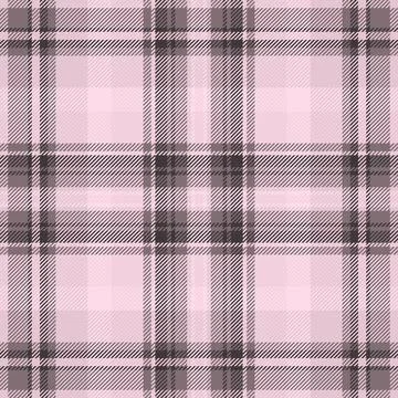 Traditional fabric layout built on a classic tartan plaid grid and a woven fa Illustrazione stock