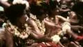 Traditional Folk Dance Performance Tahiti 2 - Vintage Super8 Film HD Footage