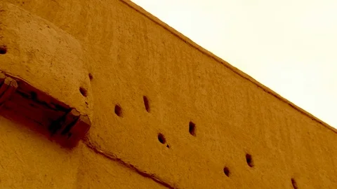 A traditional fort. Stock Footage 120055463