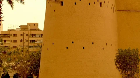 A traditional fort. Stock Footage 120055552