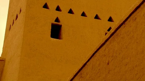 A traditional fort. Stock Footage 120056347