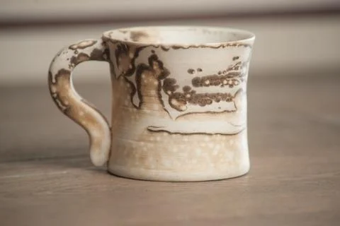 Traditional handcrafted mug Stock Photos