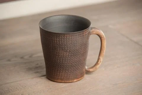 Traditional handcrafted mug Stock Photos