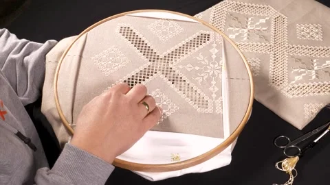 Traditional Handwovens Stock Footage 332301382