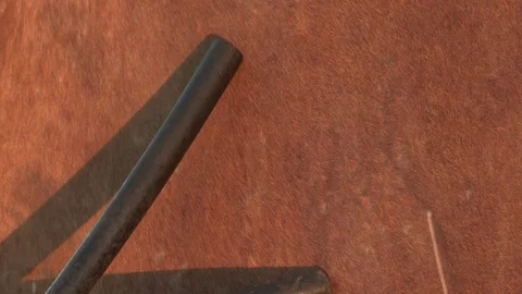 Traditional hide drum Video stock 84743110