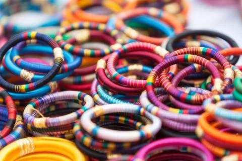 Traditional Indian bangles Stock Photos