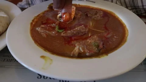Traditional Indian Mutton Nihari in Spiced Gravy Stockbeeldmateriaal 307025524