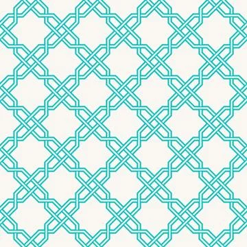 Traditional Islam Geometric pattern, seamless Stock Illustration