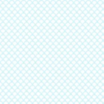 Traditional Japanese Wave Pattern Background イラスト素材