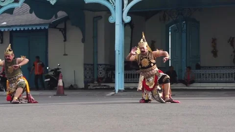 Traditional Javanese dance Stock Footage 295215861