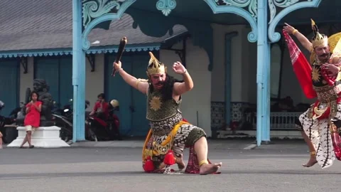 Traditional Javanese dance Stock Footage 295215875