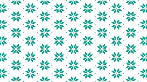 Traditional Lapland vector pattern, folk art design Christmas background Stock Footage 116814405