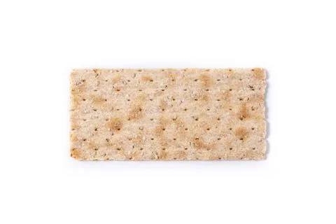 Traditional matzah bread pattern and heart shaped matzah Foto stock