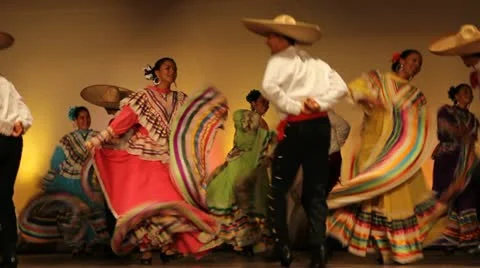 Traditional Mexican Dance Stock Footage 11638020