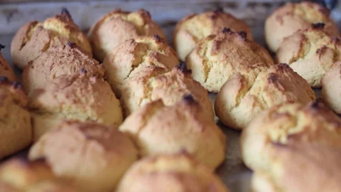 Traditional mexican sweet bread Stock Footage 130093595