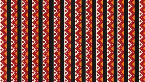 Traditional Mexican textile pattern with colorful geometric stripes for His.. Stock Illustration