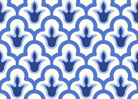 Traditional moroccan background. Stock Illustration