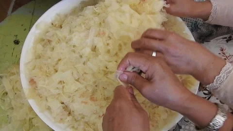 Traditional Moroccan Rfissa Stock Footage 165134493