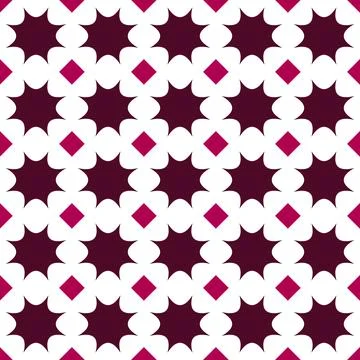 Traditional Moroccan Tile Style Repeating Background Texture Stock Illustration