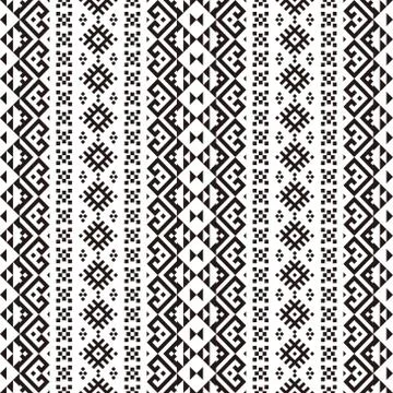 Traditional motif pattern background Stock Illustration