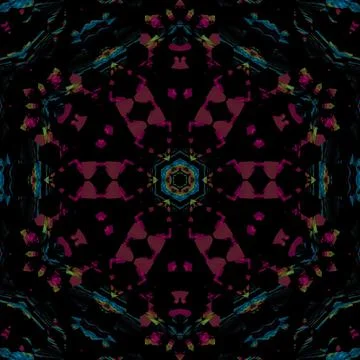 Traditional mystic pattern background design Illustrazione stock