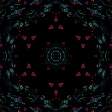 Traditional mystic pattern background design Stock Illustration