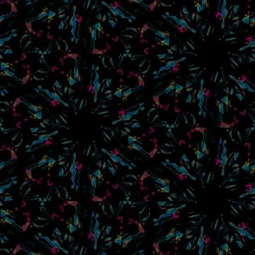 Traditional mystic pattern background design Illustration