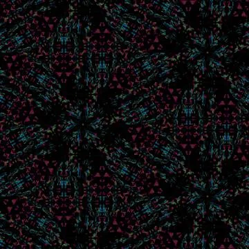 Traditional mystic pattern background design Illustrazione stock
