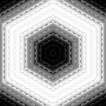 Traditional mystic pattern background design Illustrazione stock