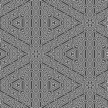 Traditional mystic pattern background design Illustrazione stock
