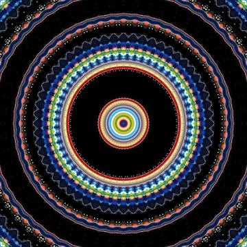 Traditional mystic pattern background design Stock Illustration
