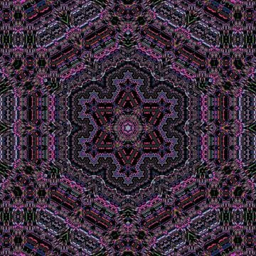 Traditional mystic pattern background design 库存插图