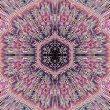 Traditional mystic pattern background design Stock Illustration