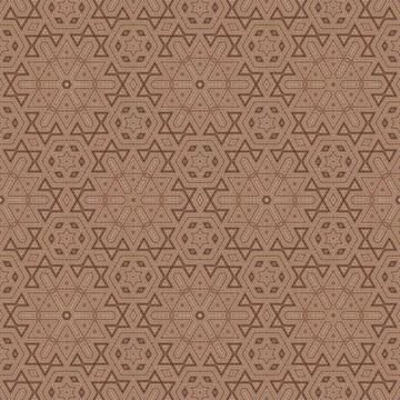 Traditional mystic pattern background design Illustrazione stock