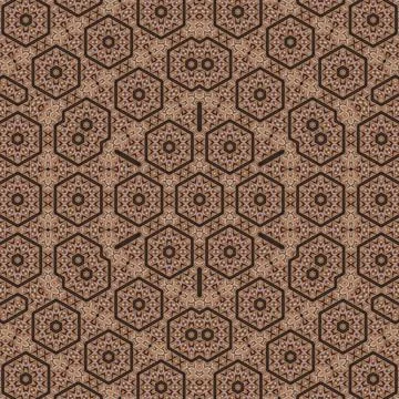 Traditional mystic pattern background design 库存插图