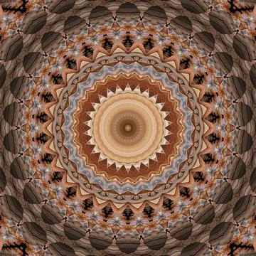 Traditional mystic pattern background design Illustrazione stock