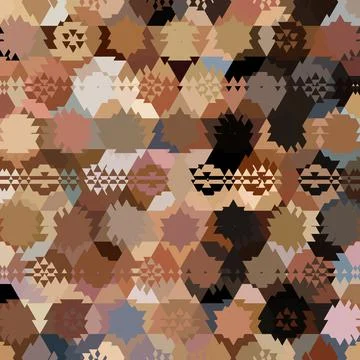 Traditional mystic pattern background design Stock Illustration