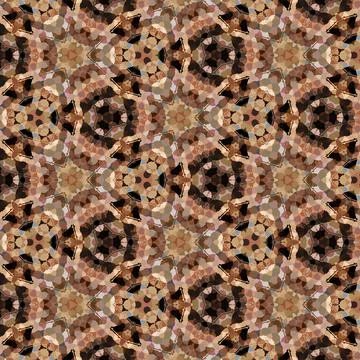 Traditional mystic pattern background design Stockillustratie