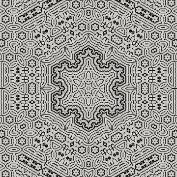 Traditional mystic pattern background design Stock Illustration