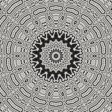 Traditional mystic pattern background design Stock Illustration