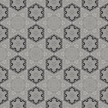 Traditional mystic pattern background design 스톡 일러스트