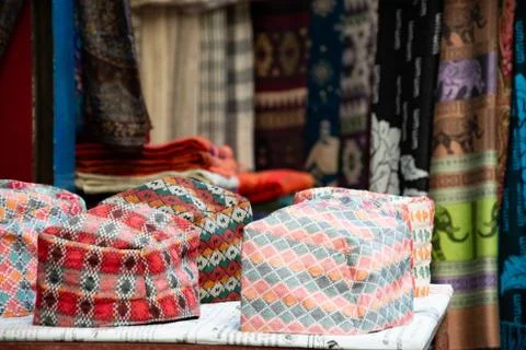 Traditional Nepali Caps Stock Photos